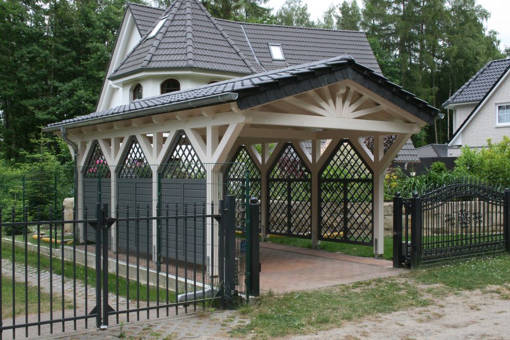 Carport Spitzdach Holzmarkt Köhn Klosterfelde