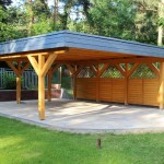 Carport Flachdach